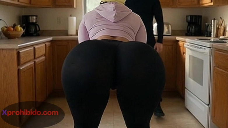 Animate golden: Petite Big Ass Girl Twerking Her Enormous Ass in Bedroom