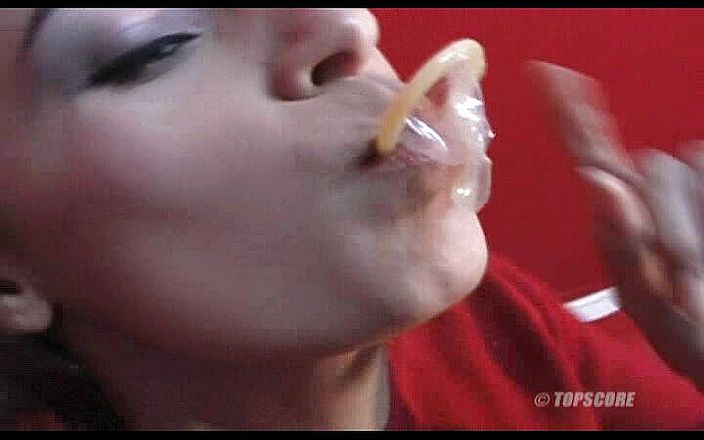 Fetish Tv: Used condom eating