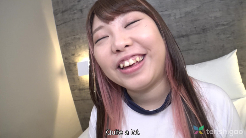 Tenshigao: Haruka Fuji Is in Her High College Gym Clothes Masturbating...