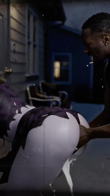 PAWG Zombie Receives a Vicious BBC Doggy Style