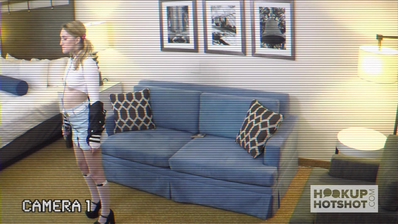 Hookup Hotshot: 십대 창녀가 온라인에서 만난 임의의 남자와 만지다