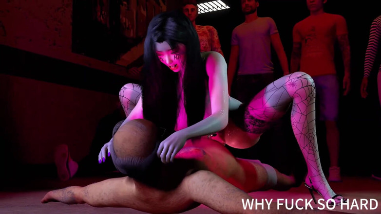 Why fuck so hard: Penari telanjang Asia miang 3D curang dengan zakar besar di tempat...