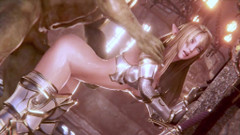 X Hentai: Elf Warrior tvrdě šuká s Monterem