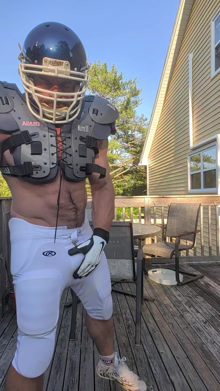 Bruiser Bearwood: Football Gear, Socks, Cleats