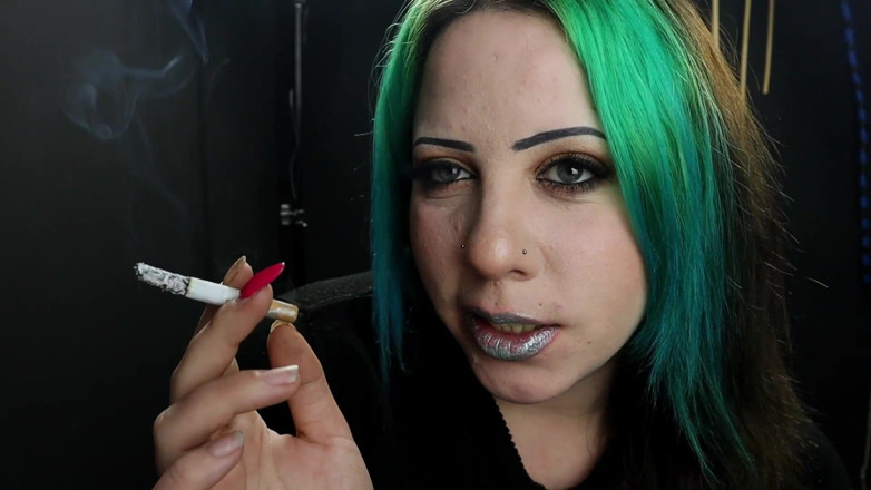 Goddess Kinx: Orální fixace - kompilace kouření a rtěnky