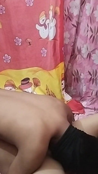Stepsister Giving Blowjob in My Bedroom