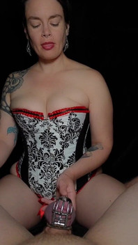 Caged and Teased with a Vibrator and Upcoming Cuck Birthday