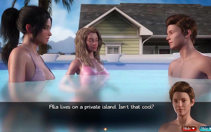 Dirty GamesXxX: Comoara lui Nadia: petrecere în bikini ep.38