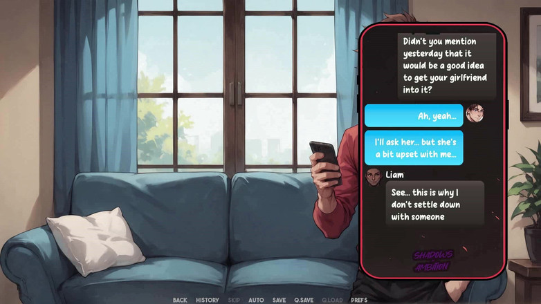 Dirty GamesXxX: Shadows of ambition: la fidanzata vuole condividere il suo ragazzo...