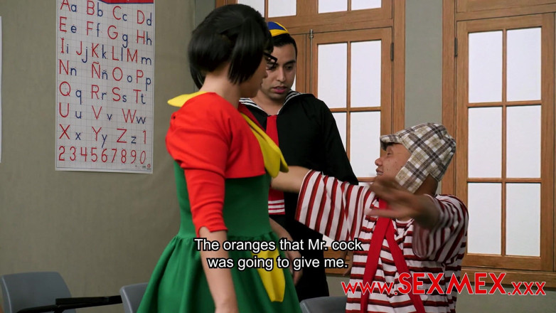 SexMex: Horny Barrio - at College. Nicole Zurich Sara Blonde
