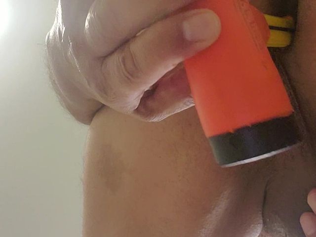 Asspussy Gets Hammered! (as in It Swallows the Long Rubberized Handle) (Wantobottom53)