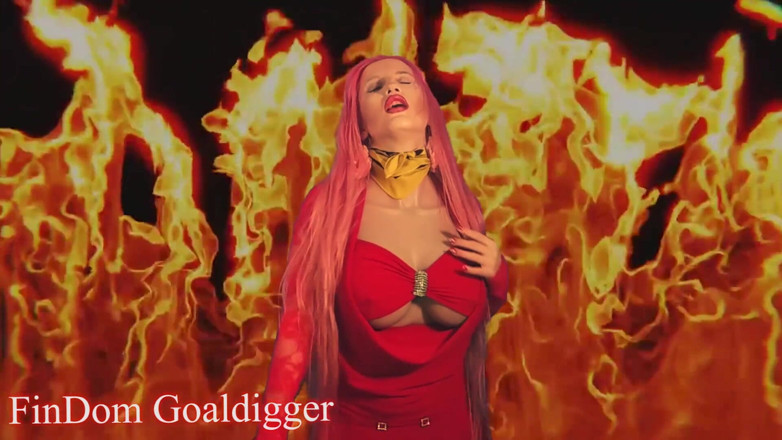 FinDom Goaldigger: Min röst ensam stimulerar din penis