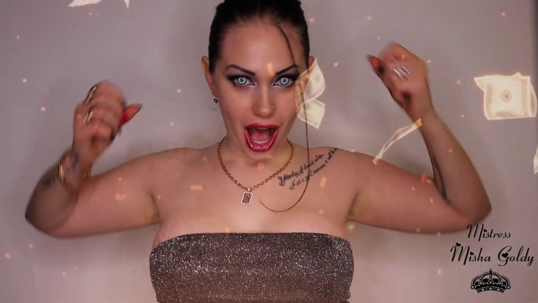 Goddess Misha Goldy: Quanto è per lo sperma?
