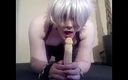 Mia Slutbunny: Crawling Around with A Huge Dildo Inside of Me