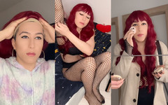 Viper Fierce: Děvka sissy feminizace před prací