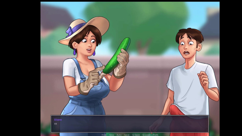 Johannes Gaming: Summertime saga - sie liebt große gurken und ich will ihr...
