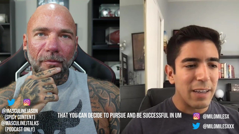 Raw and Uncensored with Masculine Jason: Porn Star Confessions - Milo Miles (episod 134)