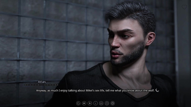 LustSaga: The Seven Realms 6 - Atlas et Leyala partagent une conversation profonde...