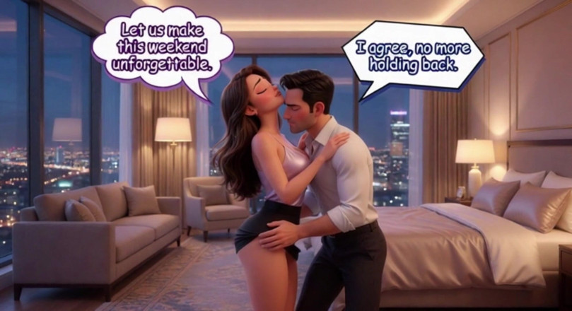 My night collection: Rekonsiliasi dan malam pertama di klub swingers yang mengarah pada...