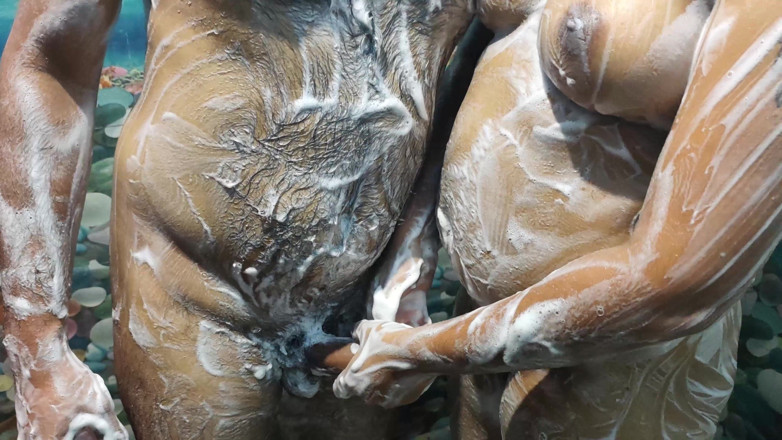 Vaigavarun45: Bath Romance with Hand Job and Lip Lock