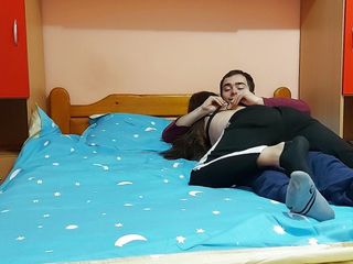 Alex and Luiza: Страстный секс с красивой горячей брюнеткой