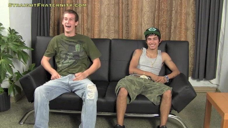 Straight Fraternity: Straight Buddies Tj and Milo
