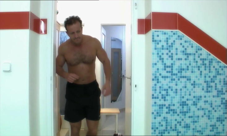 Antonio Adamo Film: Two teens share a big cock in the shower