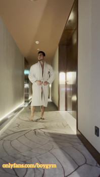 Exhibition in the Hotel with My Big Cock!