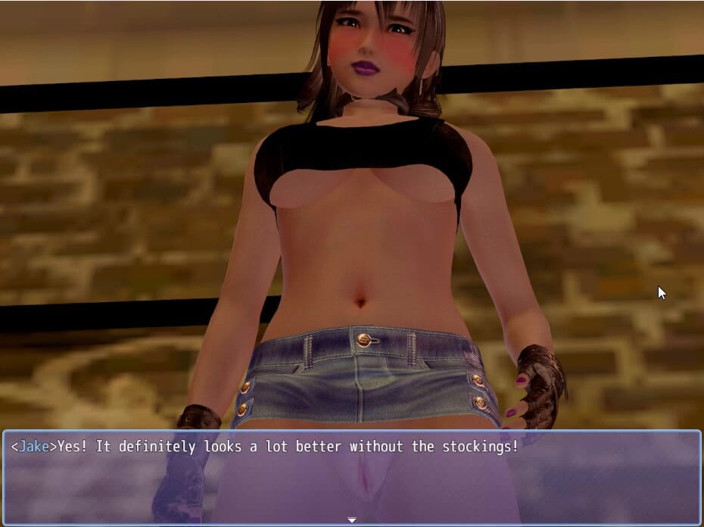 XXX Games Bunk: Coming of Ages -gameplay -roleplay - Cosplay - Goth Style Dressed Teen-photoshoot 7 -part 2