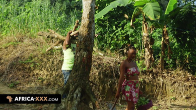 Africa-XXX: De dankbaarheid van een vrouw