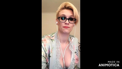 Anna Cherry 69: Сняю на видео, как я соблазняю в моем нижнем белье вживую перед камерой