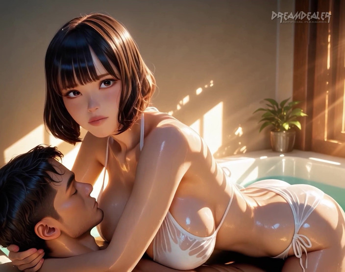 DreamDealer: Natalie mostra le sue abilità nella vasca da bagno assistita -...