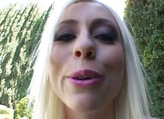 DP Darlings: Blonďatá holka si užívá drsné šukání