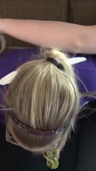 Christian Stepmom Disciplines Sassy Step-daughter with Tape Bondage, Panty Gagging & Spanking!