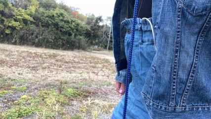 megu2002: Latihan bebas No34 Skirt ketat digulung coli terdedah berjalan