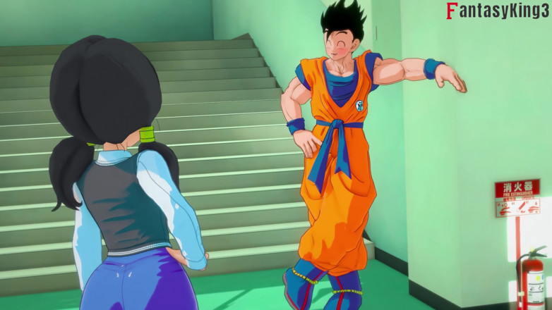 Fantasy king: Android 18 danst voor Gohan aan de universiteit - Dragon Ball Zex-serie
