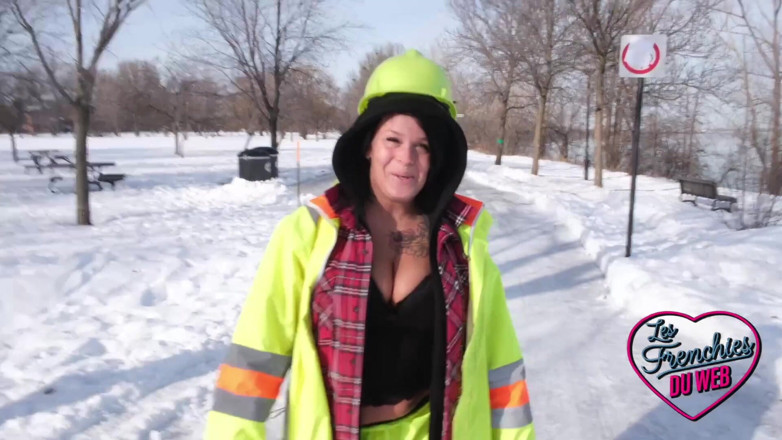 The Frenchies of the web: Eva, a Naughty Quebecer with Big Tits