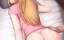 Velvixian_2D: Ruby Hoshino leżący od tyłu