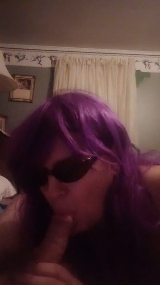 Blow_girl: Sensual deep throat and swallowing his cum