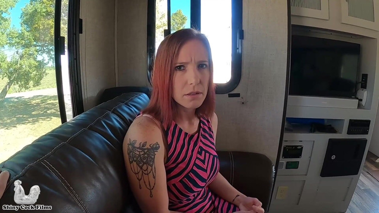 Jane Cane: Stepmom Begs Stepson to Stay - Jane Cane, Shiny Cock Films