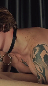 Brazilian Submissive Trans Deep Throat Blow Job