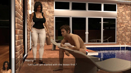 Dirty GamesXxX: Ateşli evli kadın: havuzda orta yaşlı seksi kadın-s2e20