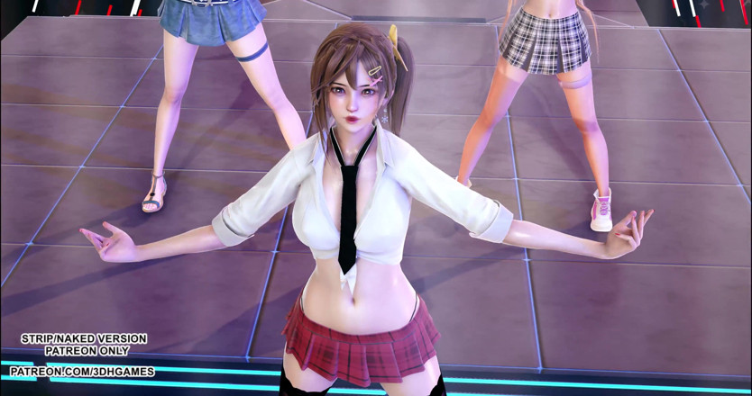 3D-Hentai Games: [mmd] dobyvatelka Doa Marie Rose Misaki Tamaki sexy tanec 4k 60fps