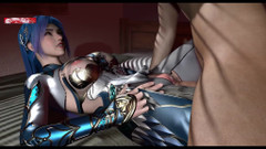 X Hentai: Diosa neuronal en forma thicc - animación 3D hentai