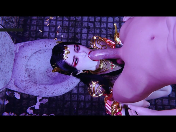 X Hentai: Virtual Goddess vixen: l'incantesimo formosa - animazione 3D Hentai