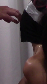 MILF Nylon Hooded and Pigtails, Balgagged, Throatfucked, Ringgagged with Cum in Mouth