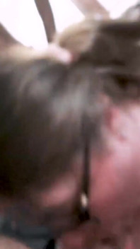 BBW Ashley's first blowbang