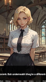 College of Mysteria: blondine verliest haar maagdelijkheid door een zeer grote dikke pik in de universiteit - aflevering 2