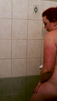 Naked Nicole Bunny in the Shower