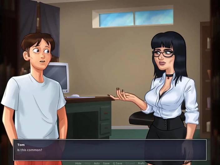 Dirty GamesXxX: SummerTime Saga: Застукали трахающейся в библиотеке, эпизод 7